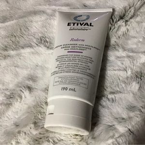 Etival rederm cream cleanser with multi pro 190g new